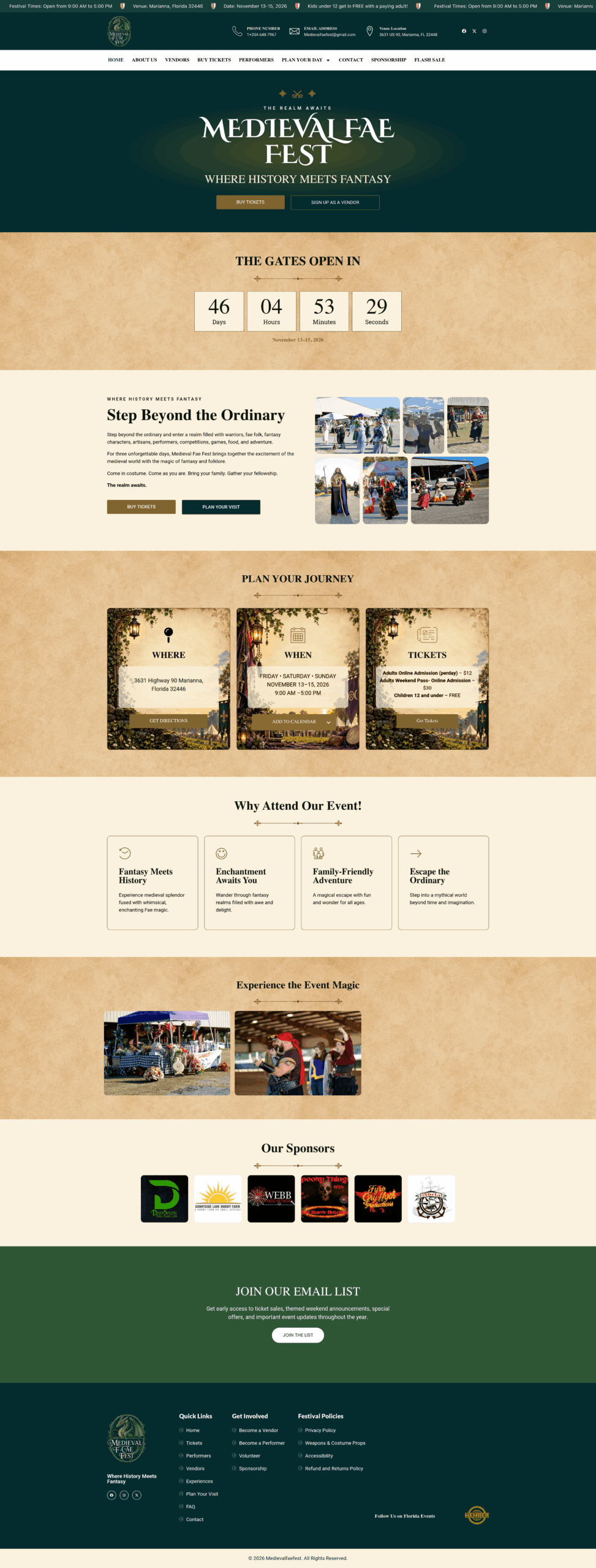MEDIEVAL FAEFEST